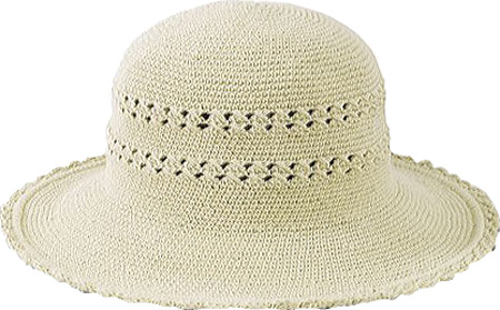 Cotton Crochet Hat Medium Brim CHM4 