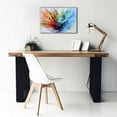 thumbnail image 5 of Epic Graffiti'Positive Vibes' by Christov Art, Giclee Canvas Wall Art, 26"x18", 5 of 8