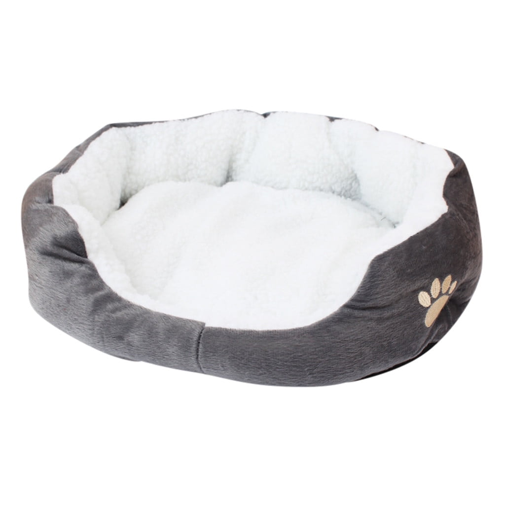 Oalirro Sales Clearance Pet Bed, Self-Warming Indoor Puppy Cushion Doghouse Soft Fleece Pet Dog Cat Bed Indoor Pillow Cuddler for Small Dogs and Cats (19.68*15.75in)