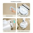 thumbnail image 4 of Jesscasday ABS Toothpaste Dispenser Tube Wringer With Suction Cup For Kids And Seniors For Easy Use In Washrooms, 4 of 14