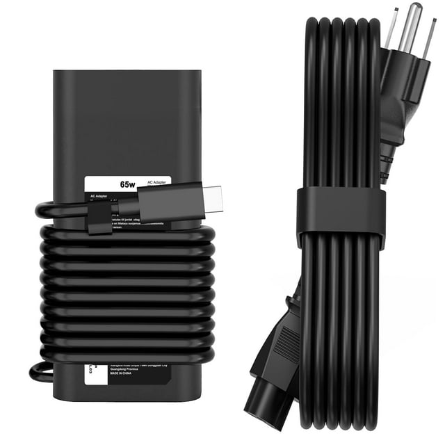 Cargador Usb-C Para Ordenador Portátil, 65W, 45W, Para Dell Latitude 5530, 5420, 5430, 5520, 5540, 7430, 7420, 7440, 7340, 7530, 7330, 7320, Xps 13, 9250, 9360, 9365, 9370, 9380, 9350 Cable De Aliment