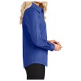 thumbnail image 3 of Yellow Rooster Womens Long Sleeve Easy Care Shirt Royal/Classic Navy XS, 3 of 6