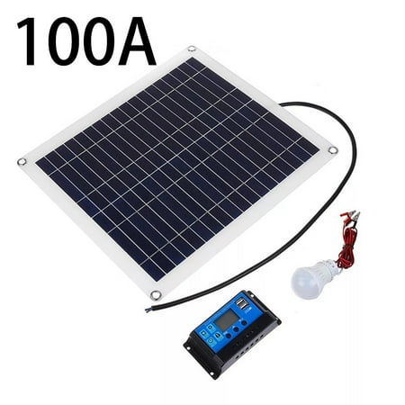 

Outdoor 20W18V solar panel kit solar panel with 3W light bulb with solar