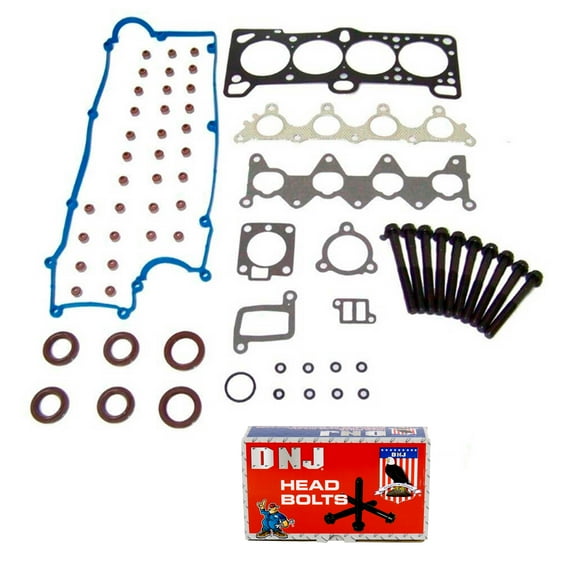 DNJ HGB172 Cylinder Head Gasket Set Fits Cars & Trucks 06-11 Hyundai Kia 1.6L DOHC 16V