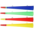 thumbnail image 4 of 4pcs Sports Game Plastic Trumpet Fans Props Party Concert Horn Ornaments Handle Trumpet, 4 of 9