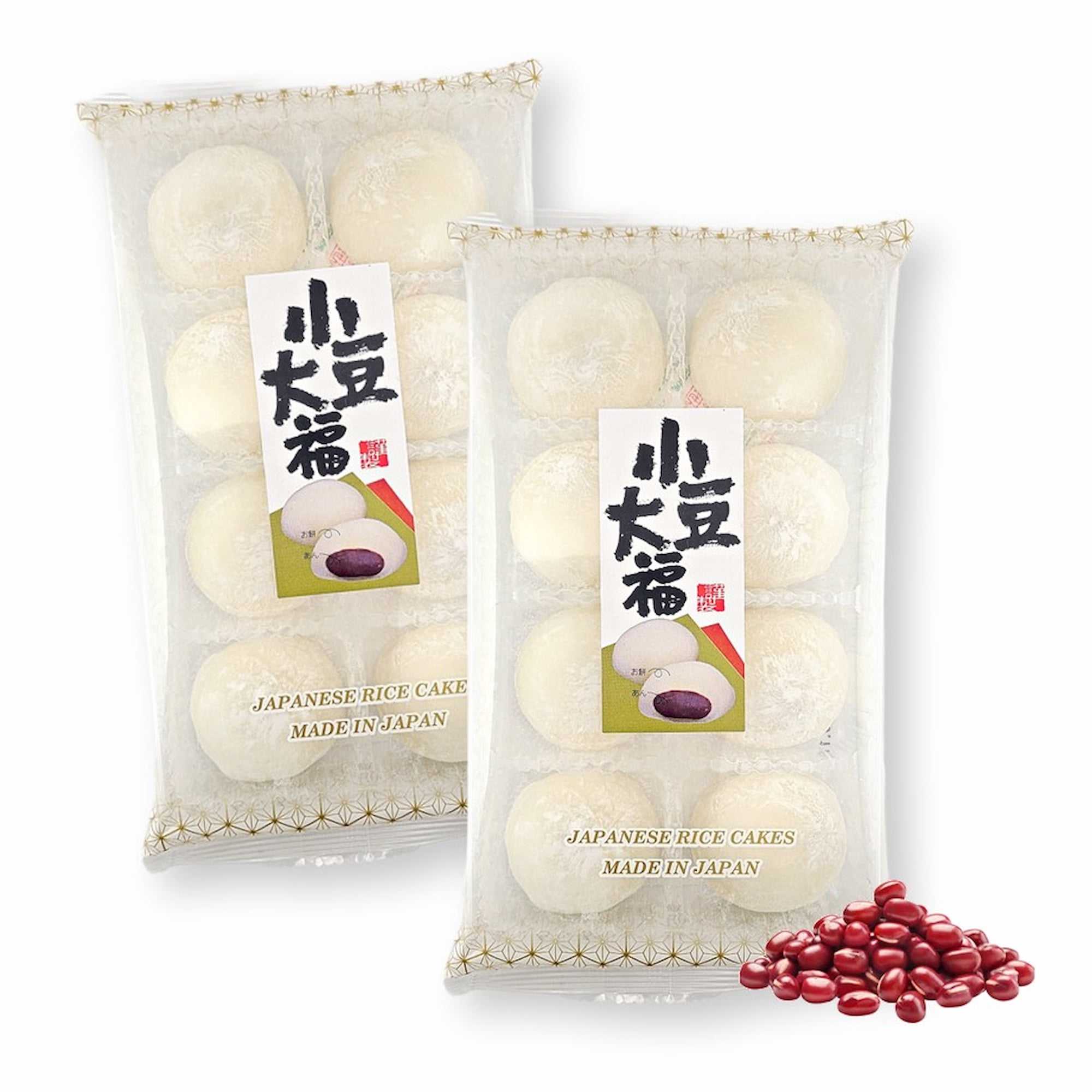 Royal Family Red Bean Mochi 210g, Soft Chewy Texture, Rich Red
