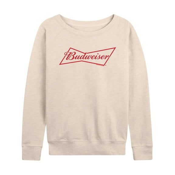 Budweiser - Bowtie Logo - Women's French Terry Long Sleeve Shirt
