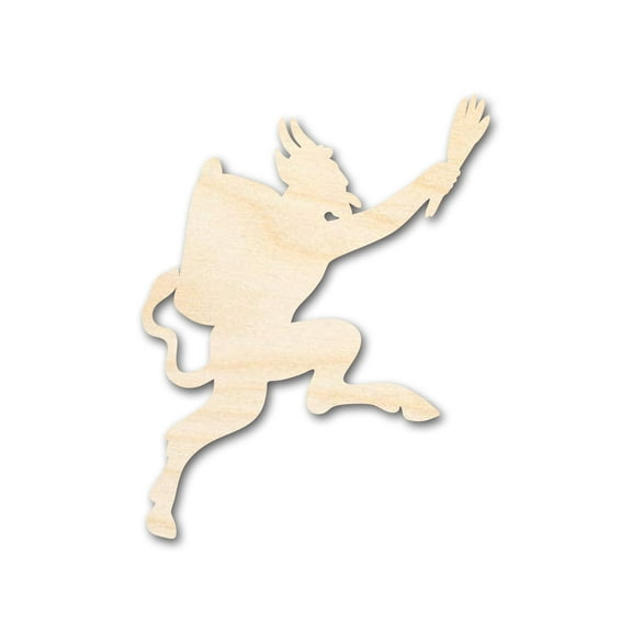 Unfinished Krampus Shape 8" / 1/4"