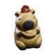 thumbnail image 5 of Mini estatua de capibara, adorno de mesa, mascota de té, colección decorativa de arcilla morada Amarillo, 5 of 9