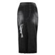 thumbnail image 3 of Gibobby faldas para mujer corta Falda de mezclilla de estilo urbano desgastada de cintura alta para mujer a la moda(Negro， XXXXXL), 3 of 5