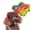 75460#, variant on UDIYO Pet Dog Puppy Cat Funny Sound Toy Rubber Dumbbell Ball Squeaker Chewing Ball