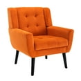 thumbnail image 6 of Orange Upholstered - Curved Back - Living Space - Cozy Embrace, 6 of 6