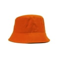 thumbnail image 2 of TopHeadwear Blank Cotton Bucket Hat - Orange - Small/Medium, 2 of 2