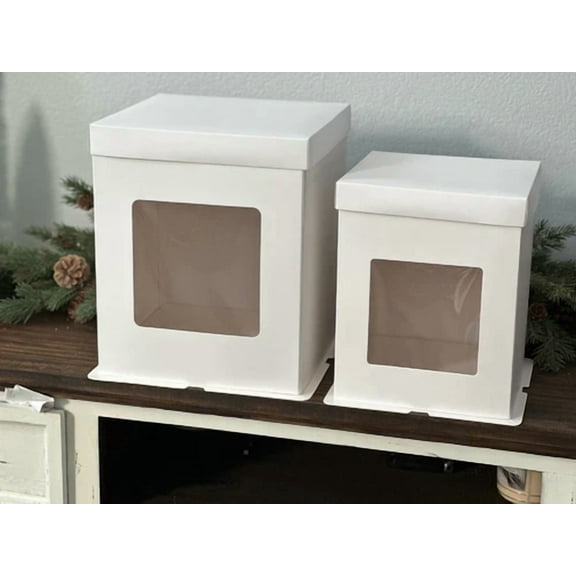 Tall 10X10X12 Cake Box