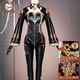 thumbnail image 4 of En existencia SSR Mavuika Disfraz de Cosplay Genshin Impact Traje de cuerpo de cuero Conjunto completo Peluca Halloween Navidad, 4 of 5