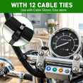 Cable Sleeve Split-sleeving 10ft-1.5inch Cord Management Wire Protector ...