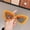 Orange&Grey, variant on New Fashion Glasses for Women, High-End Glasses, Fashionable Display Glasses
