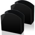 thumbnail image 1 of porta servilletas, dispensador de toallas de papel acrílico en forma de U, porta servilletas moderno para decoración de mesa de comedor, encimera de cocina y sala de estar (negro), 1 of 4