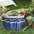 thumbnail image 1 of Langgg Garden Tote Bag Portable Solid Color Multi-pocket Lifting Handle Metal Tools Storage Bags Container Accessories, 1 of 6