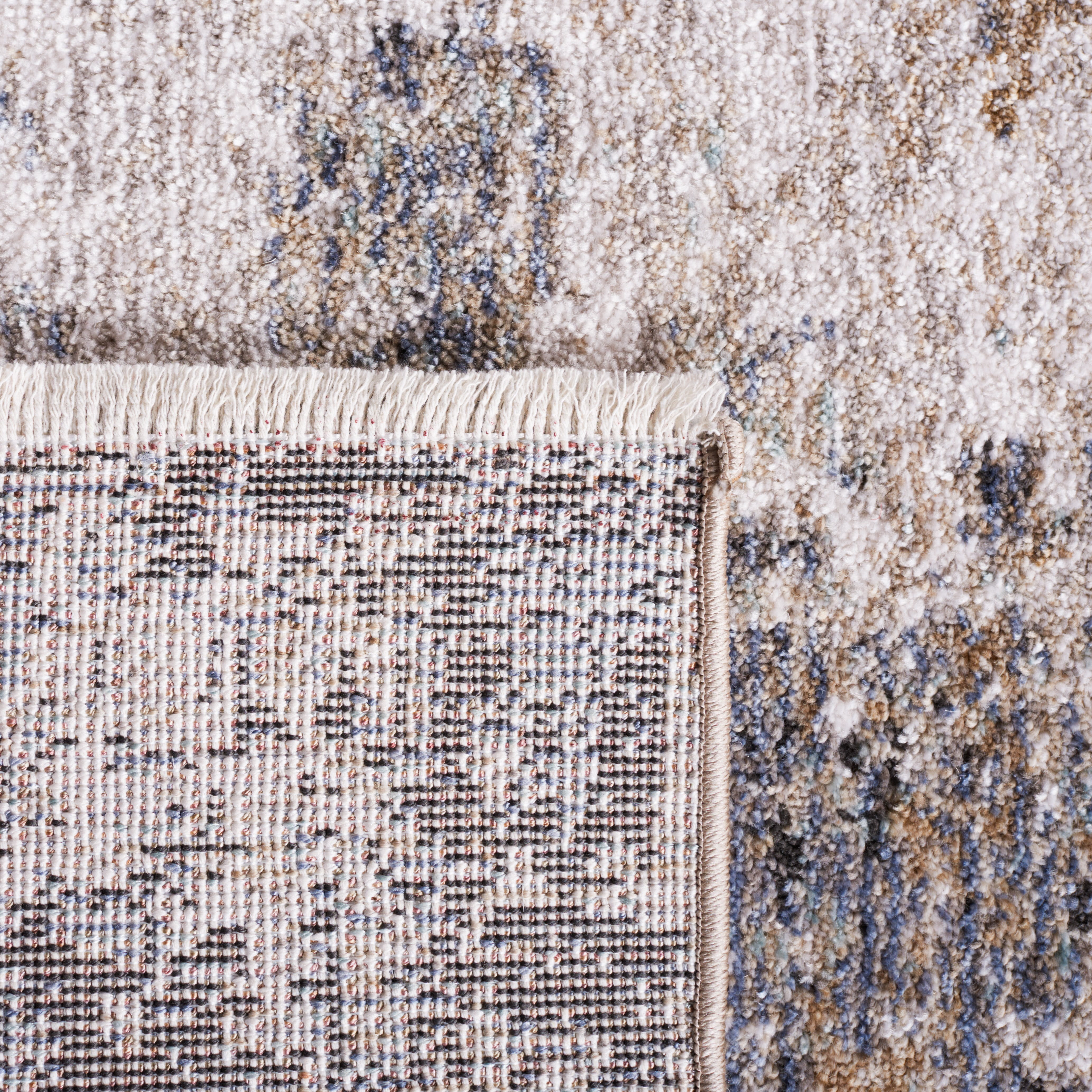 SAFAVIEH Jasmine Alexanndria Abstract Area Rug, Grey/Taupe, 8' x 10'