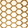 thumbnail image 1 of Ahgly Company Indoor Square Trellis Orange Contemporary Area Rugs, 4' Square, 1 of 1