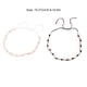 thumbnail image 4 of Jumpingount Collar de moda exquisita gargantilla de playa cadenas de cuerda únicas accesorios de ropa de joyería regalos de cumpleaños de fiesta de niña Accesorios de disfraces Blanco NL320-01 Jumpingount AP015065-01, 4 of 6