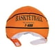 thumbnail image 2 of Gorra de baloncesto para niños | Gorra de tela naranja para disfraz de balón deportivo | Artículos de fiesta y accesorios fotográficos para eventos temáticos y disfraces, 2 of 7