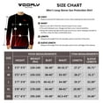 thumbnail image 6 of Mens Sun Shirts Swimming Shirt Long Sleeve UV Rash Guard Quick Dry Black XXL, 6 of 6
