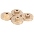 thumbnail image 3 of Brass Wheel Hub Combiner, Gold Easy Install Brake Disc Hex Coupling Exquisite Appearance  For Increase The Car Axle Weight For Lower The Center Of Gravity ANGGREK Wheel Hub Combiner for Xiaomi Jimny, 3 of 8