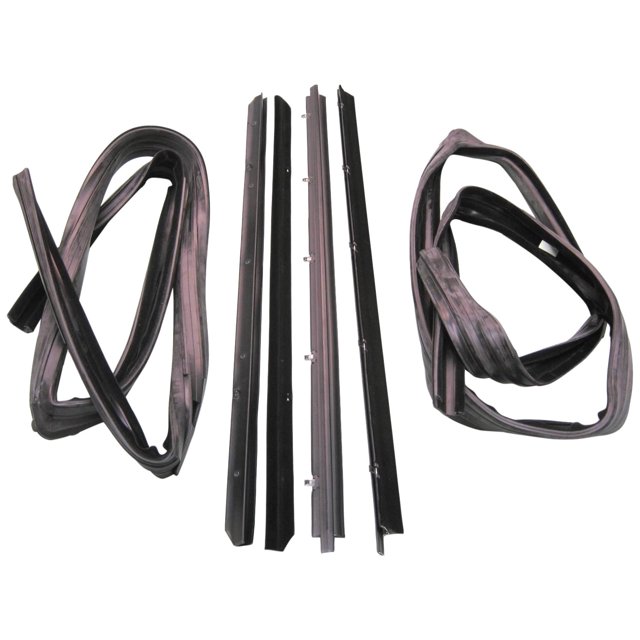 Fairchild Automotive KG1001-6 Glass Run Channel Kit (Inner & Outer Belt Weatherstrip Kit, Complete, Driver Side & Passenger Side)