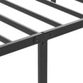 thumbnail image 4 of Mainstays 14" Heavy Duty Steel Slat Platform Bed Frame with Storage Space Under Frame, No Box Spring Required, Black, Twin, 4 of 6