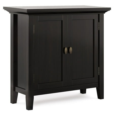 Simpli Home - Redmond Low Storage Cabinet - White