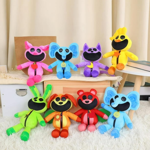 Smiling Critters Plush Toys，CatNap，kickinchicken，Smiling