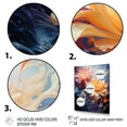 thumbnail image 3 of Designart "Luminous Enchantment Opt Art painting" Abstract Canvas Print, 3 of 5