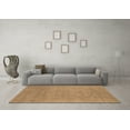 thumbnail image 3 of Ahgly Company Indoor Round Oriental Brown Industrial Area Rugs, 5' Round, 3 of 4