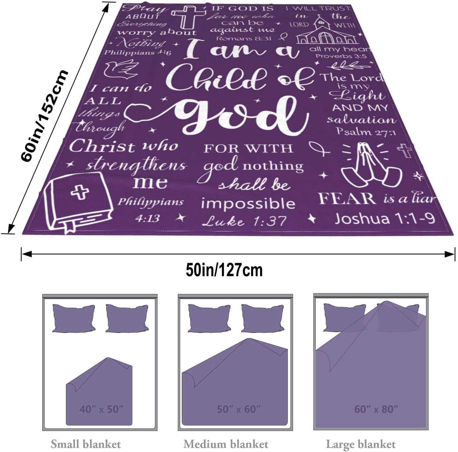 Cancer Care Gifts for Women Blanket, Breast Cancer Gifts for Woman, Chemotherapy Must Haves for Women, Cancer Comfort Gifts Chemo Patients Throw Blankets