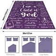 Christian Gifts for Women Religious Gifts Blankets I Am A Child of