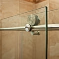 thumbnail image 2 of LessCare  48 or 60 x 76 x 34.5-inch Frameless Chrome/ Brushed Nickel Finish Clear Glass Shower Enclosures, 2 of 2