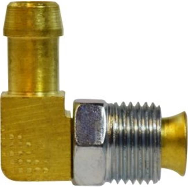 Midland Industries 38873 0.31 Hose Barb x Male Inverted Flare Swivel