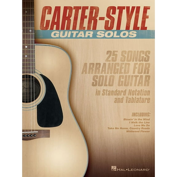 Carter-Style Guitar Solos, (Paperback)