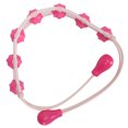 thumbnail image 1 of Back Roller Massage Belt, Ergonomic Handle Shoulder Roller Massager Fatigue Relief With  Material For Back, 1 of 8