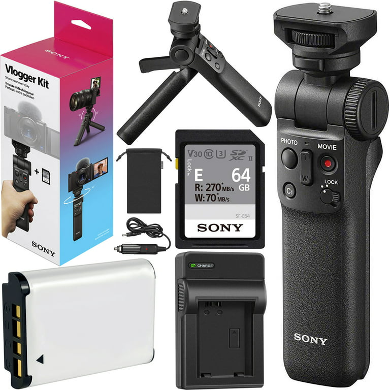 Sony Vlogger Kit ACCVC1 Including GP-VPT2BT Shooting Grip and