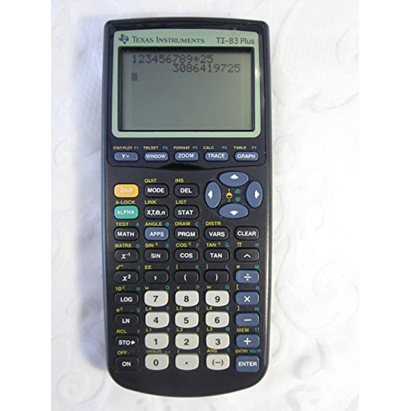 Texas Instruments TI 83 Plus Calculatrice Graphique