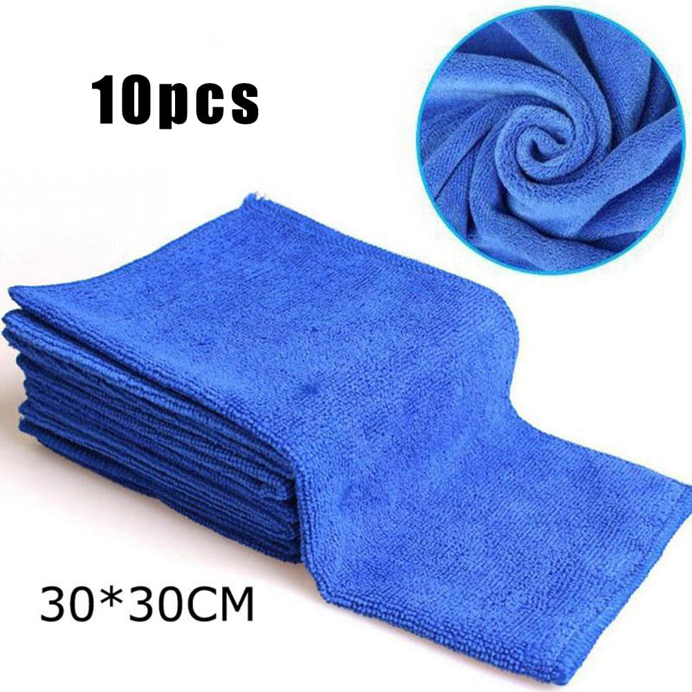 GB 5X Microfiber Towels Soft Car Wash Polish Drying Cleaning Cloth Towel 30*70cm 