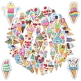 thumbnail image 5 of 35pcs Colorful Ice Cream Stickers Dessert Stickers Cute Food Stickers for Suitcase Phone Laptop, 5 of 9