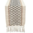 thumbnail image 2 of Shisuyan Chemin de Table Décoratif Vintage en Coton Lin avec Pompons, 2 of 8