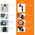 thumbnail image 3 of Curtain rod support Wardrobe rod support with screws Ceiling support diameter 25 mm, 2 pieces, 3 of 5
