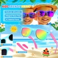 thumbnail image 3 of Gafas de sol GIFTINBOX para niños, color neón, de 3 a 8 años, UV400, paquete de 16, 3 of 7