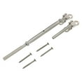 thumbnail image 4 of WRISTBIQUE Stainless Steel Toggle Turnbuckle Hardware Silver 1 Set 7.86X0.79X0.59in, 4 of 7