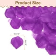 thumbnail image 2 of Uxcell 1000pcs Artificial Rose Petals Fake Silk Flower Petals for for Wedding Party Proposal Anniversary Decoration, Magenta, 2 of 7